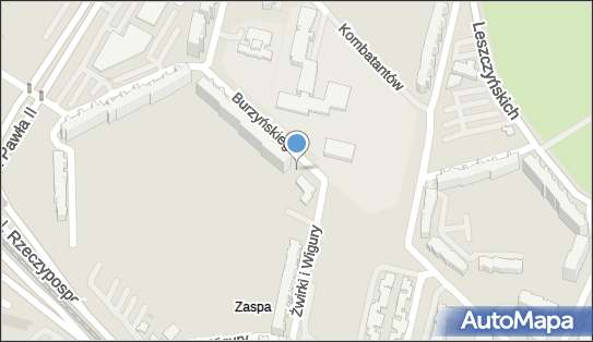 Paczkomat InPost GDA136M, Burzyńskiego 9, Gdańsk 80-462