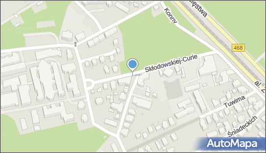 Paczkomat InPost GDA13A, Skłodowskiej-Curie 3, Gdańsk 80-210