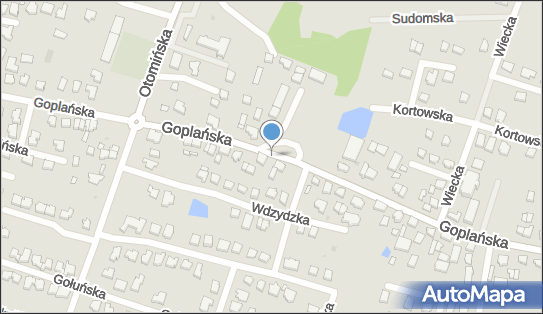 Paczkomat InPost GDA173M, Goplańska 33, Gdańsk 80-178