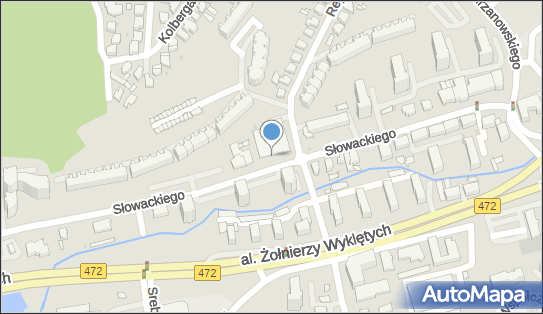 Paczkomat InPost GDA185M, Juliusza Słowackiego 53A, Gdańsk 80-257