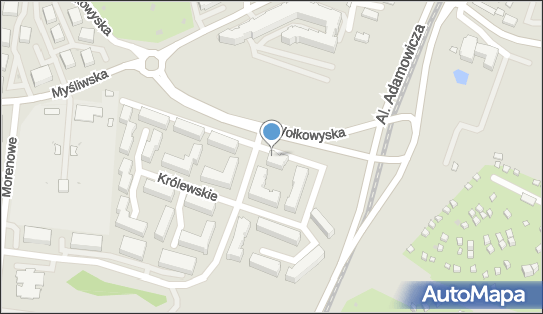 Paczkomat InPost GDA18H, Królewskie Wzgórze 36, Gdańsk 80-283