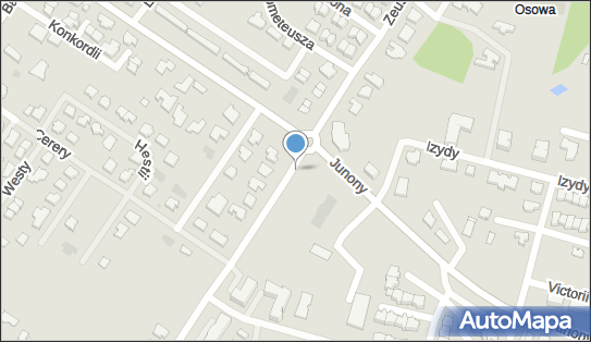 Paczkomat InPost GDA201M, Zeusa 24a, Gdańsk 80-299