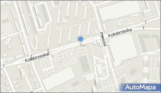 Paczkomat InPost GDA20M, Kołobrzeska 28C, Gdańsk 80-394