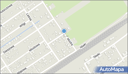 Paczkomat InPost GDA217M, Modra 32, Gdańsk 80-736