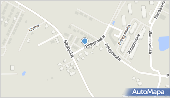 Paczkomat InPost GDA22BAPP, Stężycka 14, Gdańsk 80-174