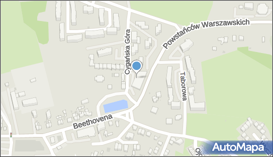 Paczkomat InPost GDA26A, Cygańska Góra 3F, Gdańsk 80-171