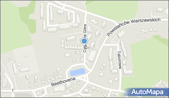 Paczkomat InPost GDA26A, Cygańska Góra 3F, Gdańsk 80-171