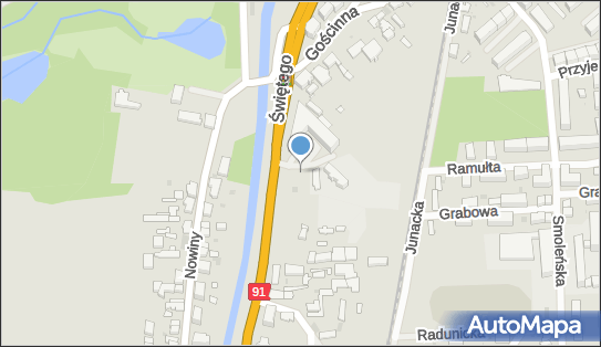 Paczkomat InPost GDA31A, Trakt Św. Wojciecha 149, Gdańsk 80-017