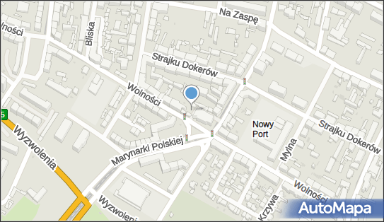 Paczkomat InPost GDA36N, Wolności 8, Gdańsk 80-538