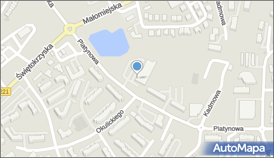 Paczkomat InPost GDA38N, Platynowa 1 / Krzemowa 1A, Gdańsk 80-041