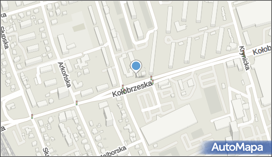Paczkomat InPost GDA46M, Kołobrzeska 21A, Gdańsk 80-390
