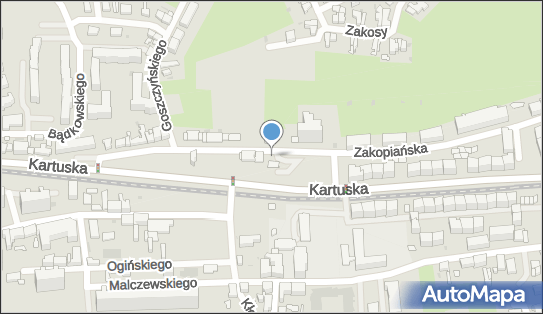 Paczkomat InPost GDA67N, Kartuska 121A, Gdańsk 80-138