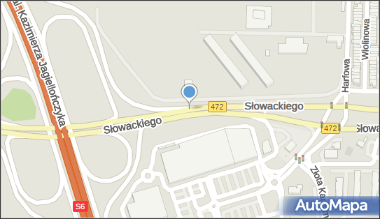 Paczkomat InPost GDA91M, Słowackiego Juliusza, Gdańsk 80-257, 80-281, 80-298, 80-473