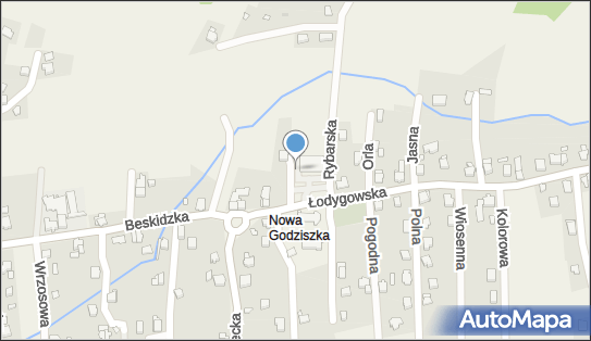 Paczkomat InPost GDS01M, Rybarska 692, Godziszka 43-376