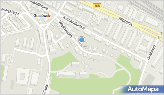 Paczkomat InPost GDY03BAPP, Stanisława Wąsowicza 9A, Gdynia 81-230