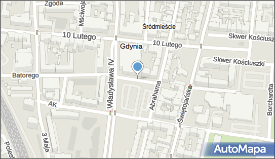 Paczkomat InPost GDY07A, Batorego 4, Gdynia 81-327