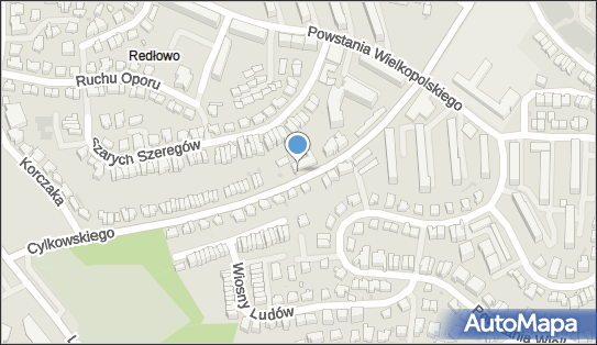 Paczkomat InPost GDY43M, Cylkowskiego 12, Gdynia 81-465