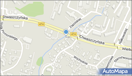 Paczkomat InPost GDY69M, Źródło Marii 4, Gdynia 81-573