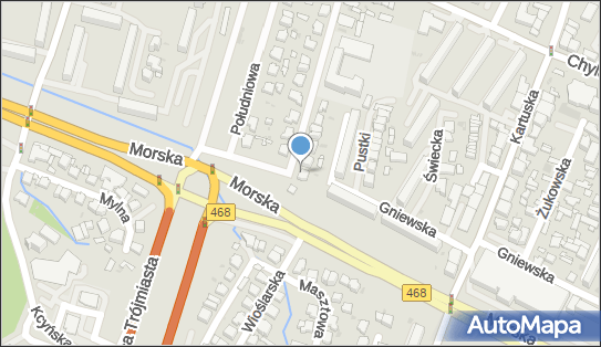 Paczkomat InPost GDY79M, Gospodarska 19B, Gdynia 81-068