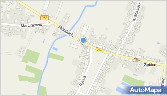 Paczkomat InPost GEB01M, Braci Rólskich 3, Gębice 88-330