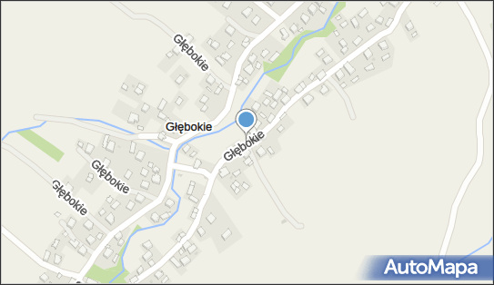 Paczkomat InPost GEO01M, Głębokie 133, Głębokie 38-480