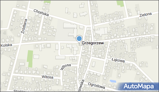 Paczkomat InPost GGR01M, Kolska 7, Grzegorzew 62-640