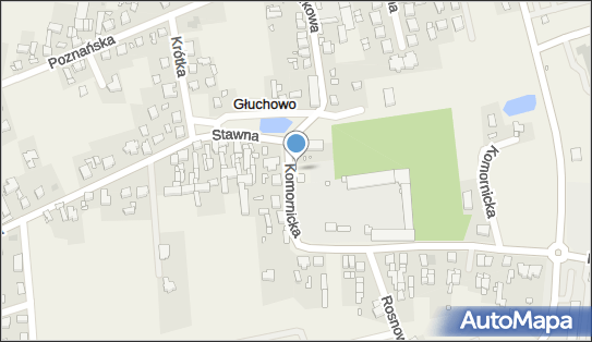 Paczkomat InPost GHO01M, Komornicka 18, Głuchowo 62-052