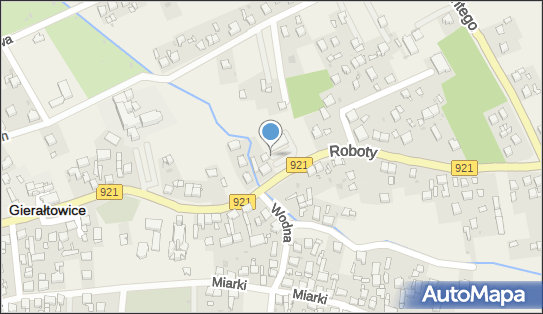 Paczkomat InPost GIE01M, ks. Roboty 24, Gierałtowice 44-186
