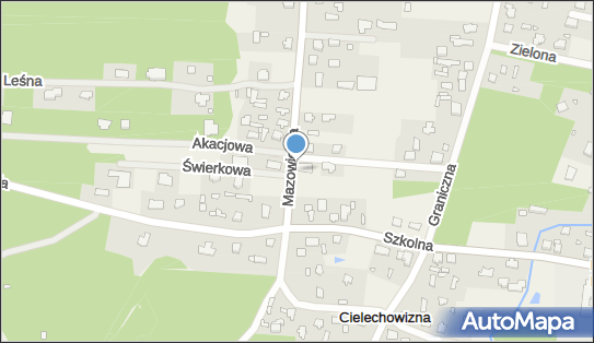 Paczkomat InPost GINA01M, Mazowiecka 97, Gliniak 05-300