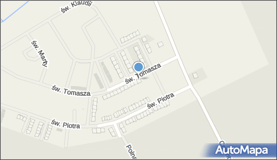 Paczkomat InPost GIQ01M, Św. Tomasza 1, Gwiazdowo 62-025