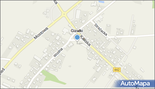 Paczkomat InPost GIZ01BAPP, Kaliska 1, Gizałki 63-308