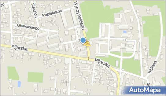 Paczkomat InPost GKA01N, Wyszyńskiego 1, Góra Kalwaria 05-530