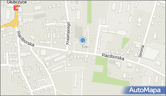 Paczkomat InPost GLB01A, Raciborska 16, Głubczyce 48-100