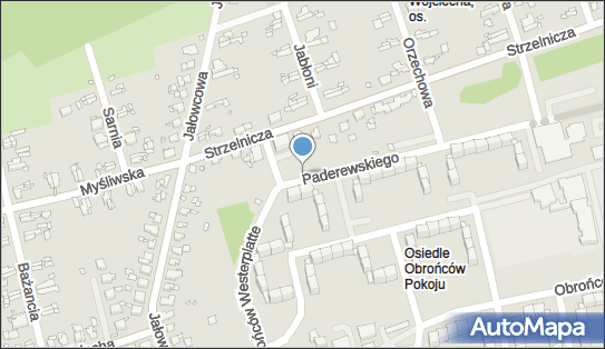 Paczkomat InPost GLI11BAPP, Obrońców Westerplatte 1A, Gliwice 44-105
