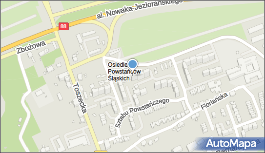 Paczkomat InPost GLI21N, Sztabu Powstańczego 3, Gliwice 44-102