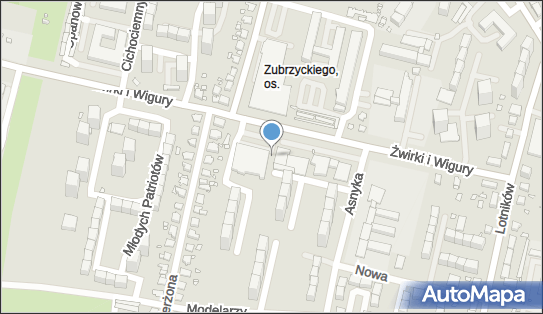 Paczkomat InPost GLI38M, Żwirki i Wigury 60, Gliwice 44-122