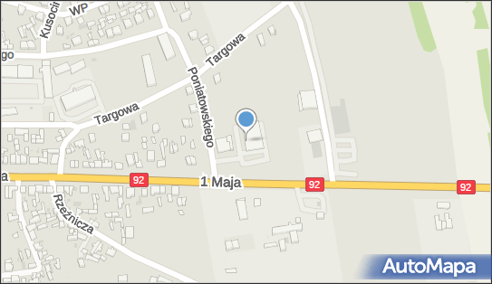 Paczkomat InPost GLN01APP, Poniatowskiego 67, Golina 62-590