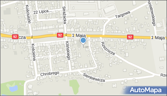 Paczkomat InPost GLN01BAPP, 1 Maja 8, Golina 62-590