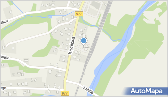 Paczkomat InPost GMN02M, Krynicka 61, Gromnik 33-180