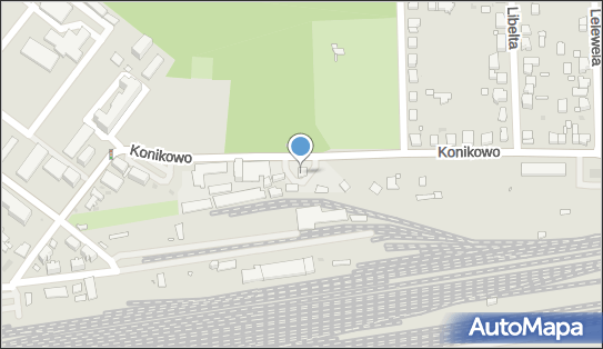 Paczkomat InPost GNI01APP, Konikowo 10, Gniezno 62-200