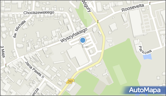 Paczkomat InPost GNI02A, Sobieskiego 17, Gniezno 62-200