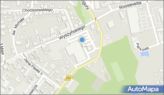 Paczkomat InPost GNI02A, Sobieskiego 17, Gniezno 62-200