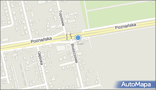 Paczkomat InPost GNI03BAPP, Poznańska 39, Gniezno 62-200