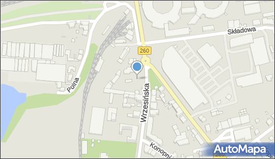 Paczkomat InPost GNI04A, Wrzesińska 6, Gniezno 62-200