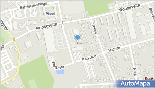 Paczkomat InPost GNI06M, Roosevelta 56, Gniezno 62-200