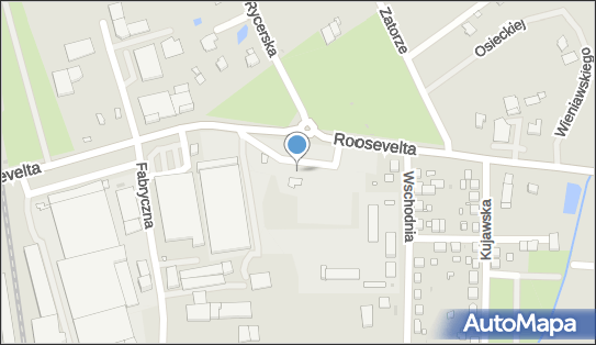 Paczkomat InPost GNI08N, Roosevelta 122, Gniezno 62-200