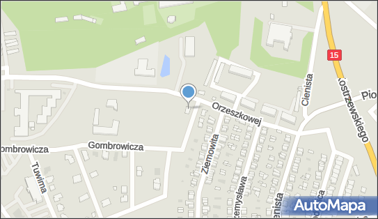 Paczkomat InPost GNI09M, Orzeszkowej 13, Gniezno 62-200