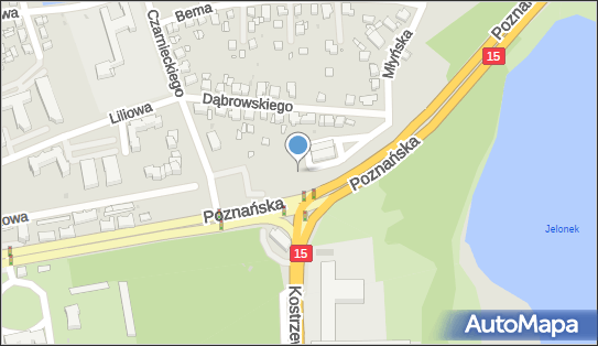 Paczkomat InPost GNI28M, Poznańska 10, Gniezno 62-200