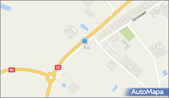 Paczkomat InPost GNX01M, Gronowo 1C, Gronowo 87-162
