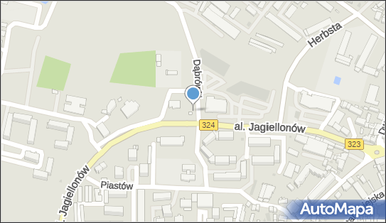 Paczkomat InPost GOA03M, Aleja Jagiellonów 10, Góra 56-200